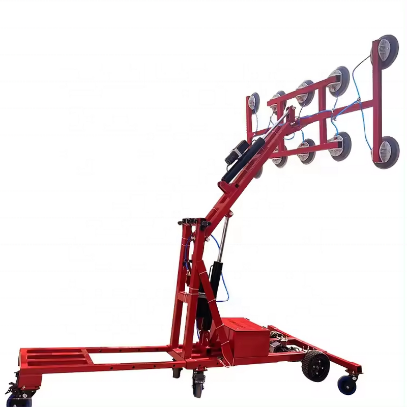 Vacuum Glass Lifter Manufacturer - OEM/ODM Battery Type 600kg Heavy Glass Trolley
