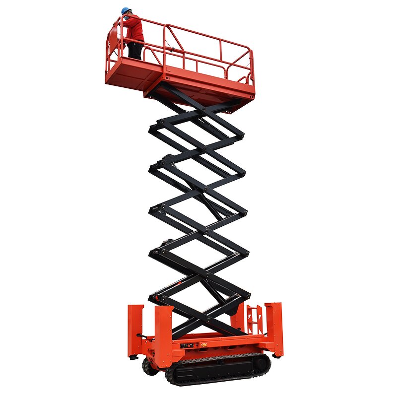 Crawler Scissor Lift Manufacturer - OEM/ODM Mini Electric Hydraulic Drivable Track