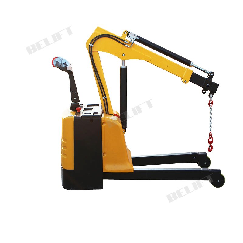 Electric Floor Crane Manufacturer - OEM/ODM Fully Powered Moving Load Folding