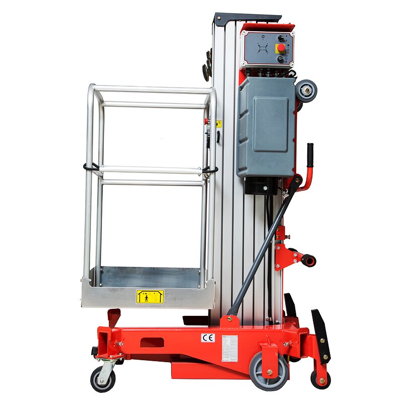 Man Lift Manufacturer - OEM/ODM 5-12m High End Electric Hydraulic Single Mast