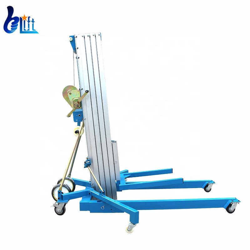 Portable Material Hoist Manufacturer - OEM/ODM 340kg 3.5m 280kg 7.9m Aluminum Cargo