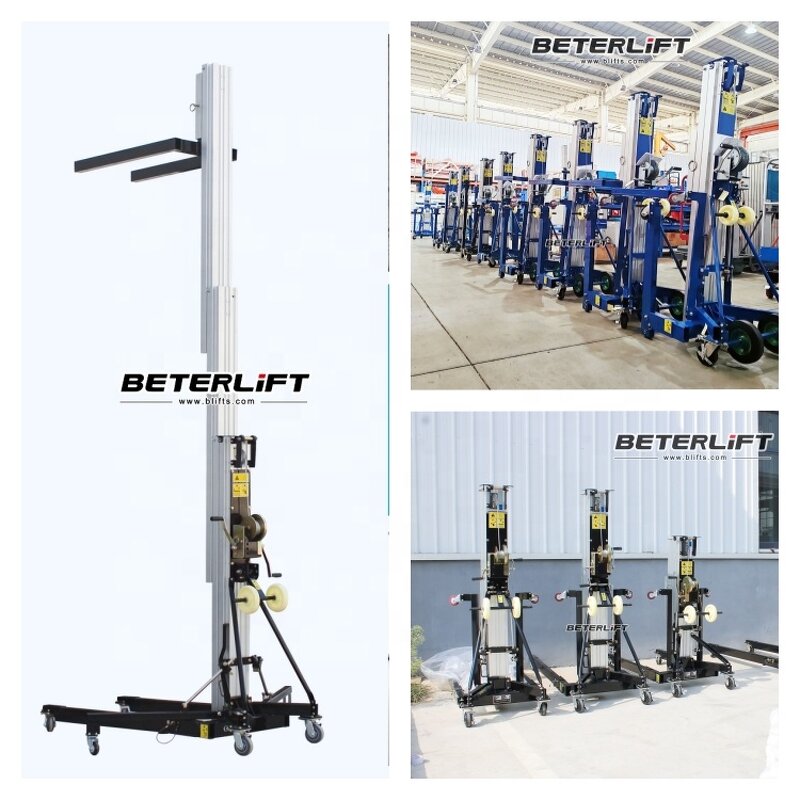 Manual Stacker Crane Manufacturer - OEM/ODM CE ISO 3.5m-8m Mini Light Indoor