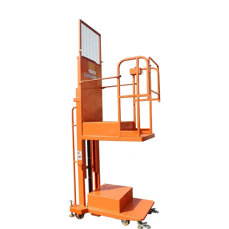 Semi Electric Order Picker Manufacturer - OEM/ODM 4m-5m 200KG for Warehouse Farm