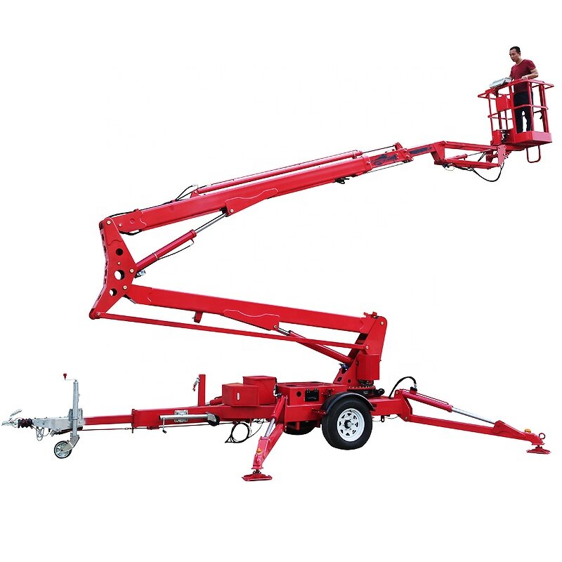 Towable Boom Lift Manufacturer - OEM/ODM China 12-24m Tow Behind Hydraulic Cherry