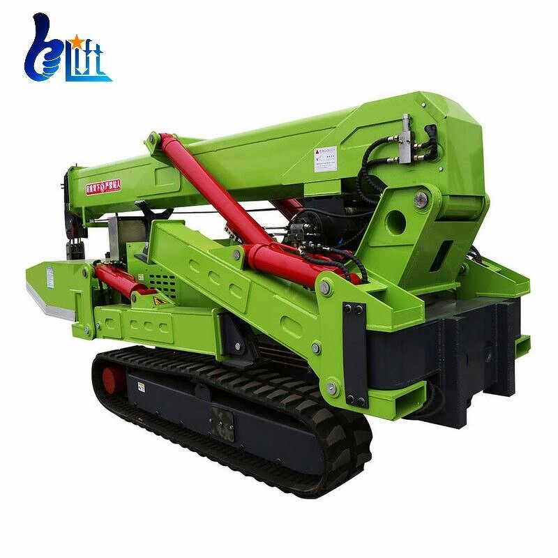 Self-propelled Spider Crane Manufacturer - OEM/ODM Multi-function 12ton with Man Basket