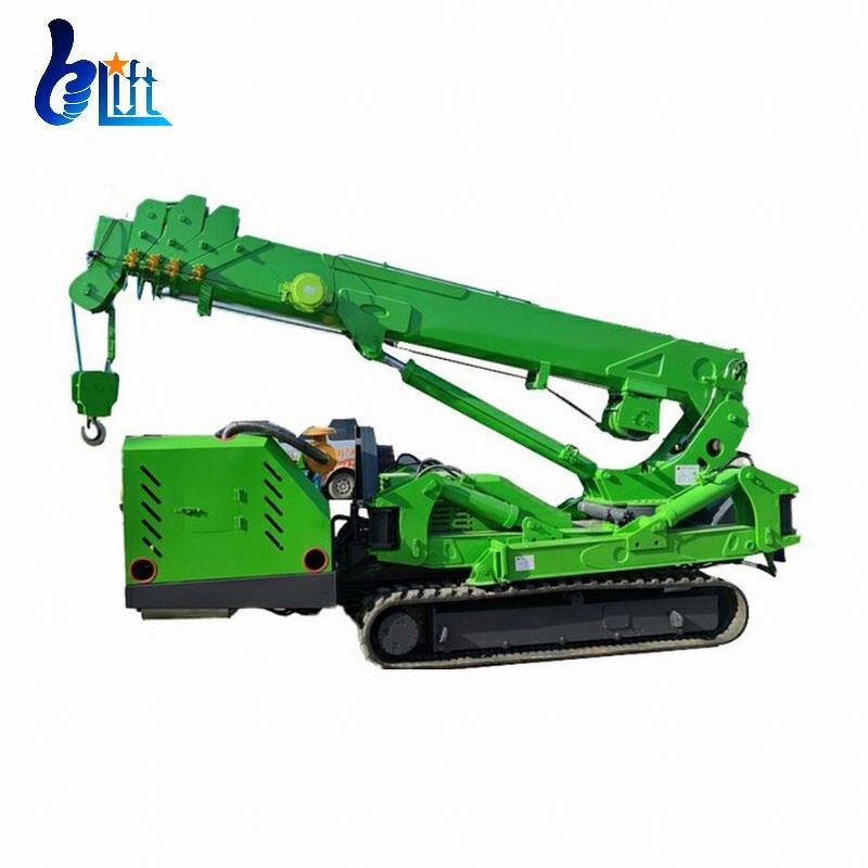 Self-propelled Spider Crane Manufacturer - OEM/ODM Multi-function 12ton with Man Basket