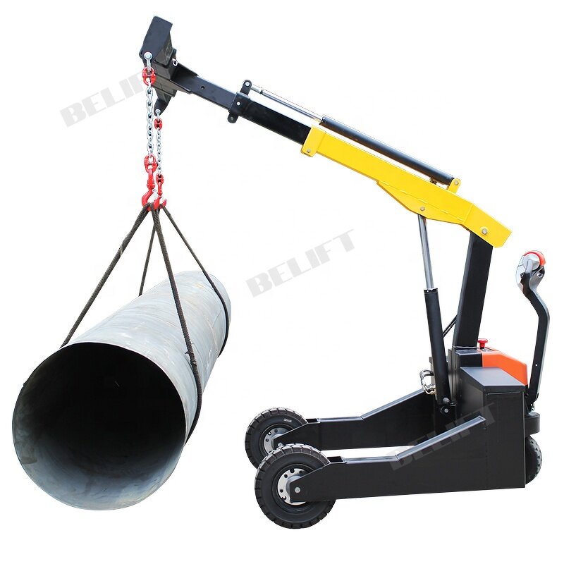 Workshop Mini Crane Manufacturer - OEM/ODM 600-1200kg 3.5m Mobile Indoor Narrow