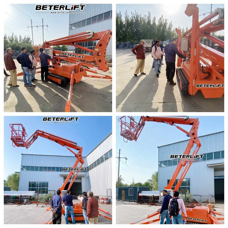 Spider Boom Lift Manufacturer - OEM/ODM 10m-16m Cherry Picker Articualted Telescopic