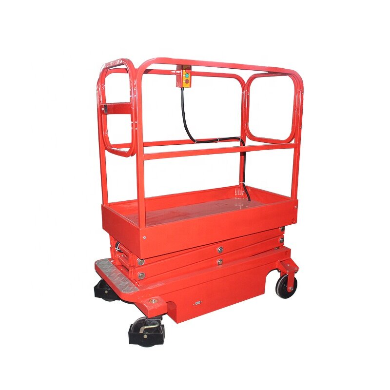 Portable Manlift Manufacturer - OEM/ODM Compact 5m-6m 300kg Hydraulic Mini Aerial