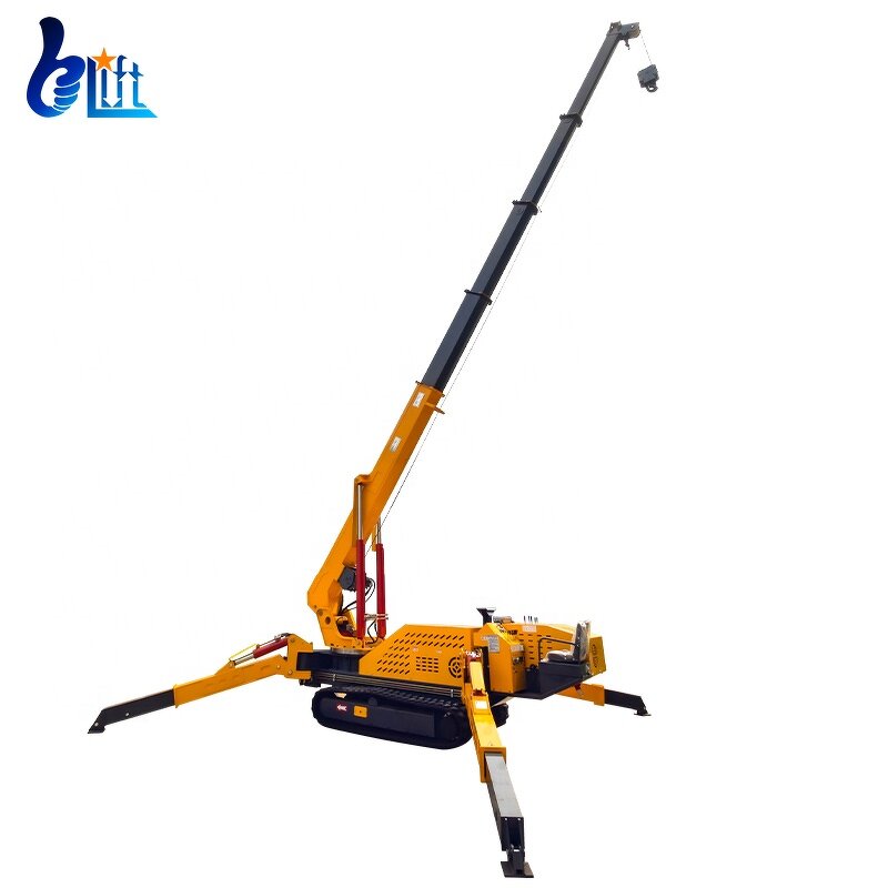 Spider Crawler Crane Manufacturer - OEM/ODM Heavy Duty Mini Elevator Hoist Glass