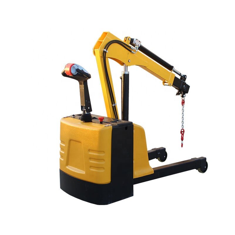 Workshop Crane Manufacturer - OEM/ODM Fully Electric Slewing with Adjustable Boom