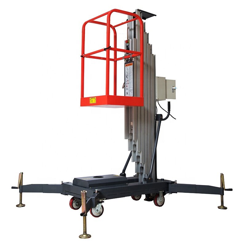 Work Platform Lift Manufacturer - OEM/ODM 6m-10m Electric Single Column Hydraulic