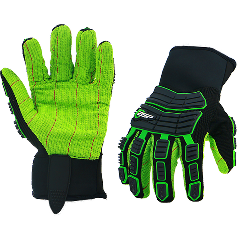 Winter Work Impact Gloves Supplier - Cheap Breathable Construction Cotton Mens