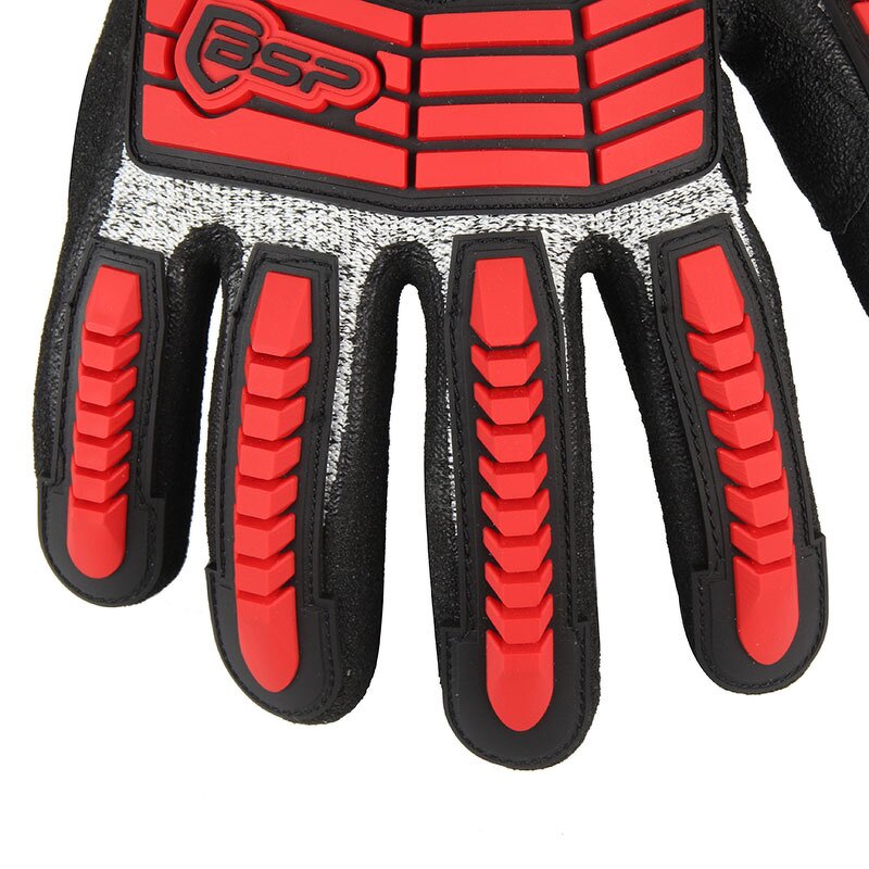Impact Safety Gloves Supplier - Heavy Duty Nitrile Coated Oilfield Tpr Mechanic