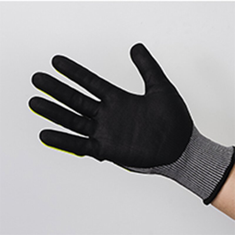 HPPE TPR Knuckle Gloves Factory - BSP Sandy Nitrile Anti Impact Working Cut