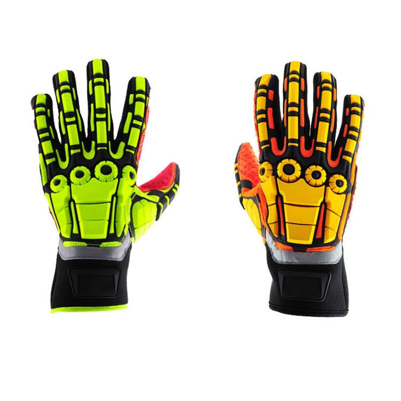 High Risk Impact Gloves Supplier - Oilfield Tpr Mechanical Work