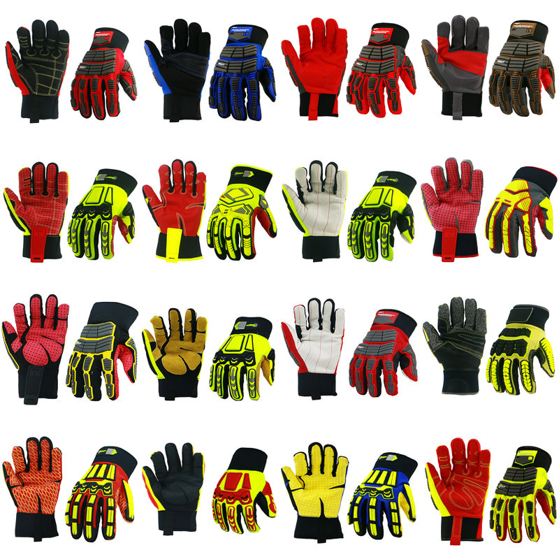 High Impact Oilfield Gloves Factory - BSP Oil and Gas Safety Waterproof