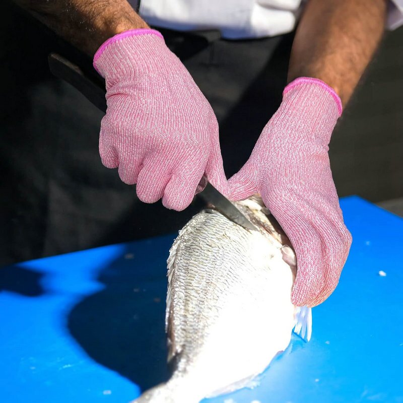 HPPE Cut Resistant Gloves Manufacturer - Level 5 Kitchen Safety for Men Women