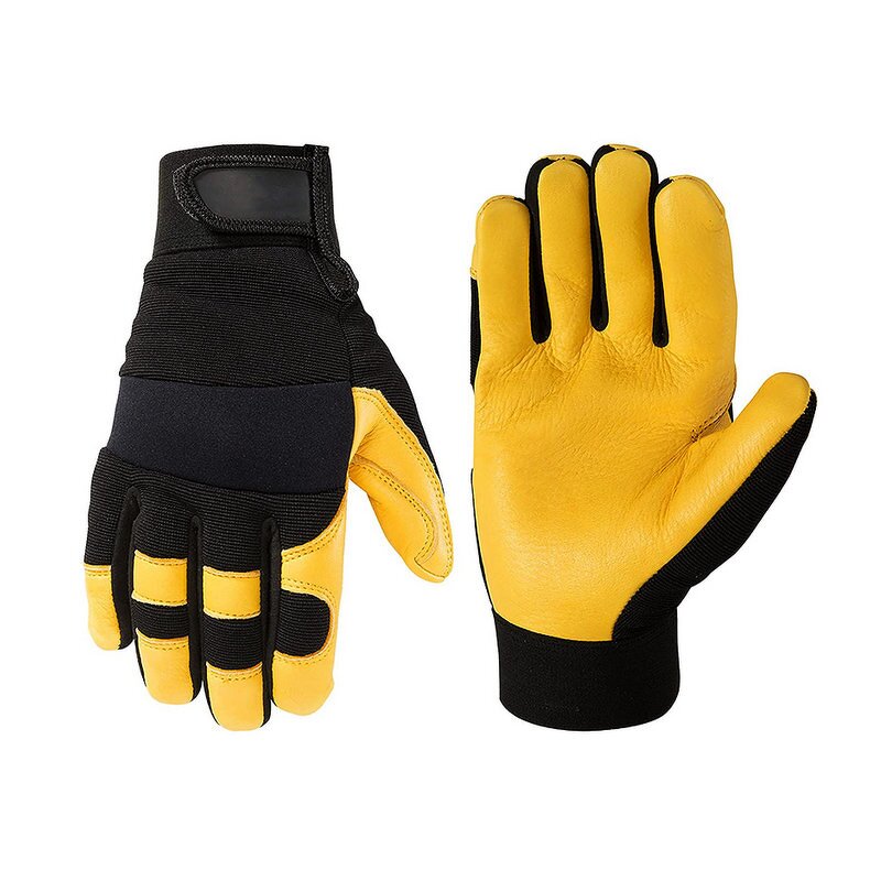 High Impact Mechanic Gloves Factory - BSP Anti-abrasion Safety Work Custom