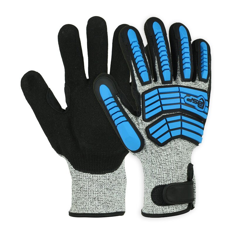 Safety Mechanic Gloves Manufacturer - Wholesale Level 5 Anti Cut Nitrile Coated