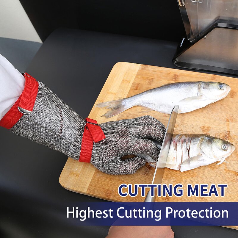 Chainmail Gloves Factory - Custom Level 9 Stainless Steel Mesh for Butcher