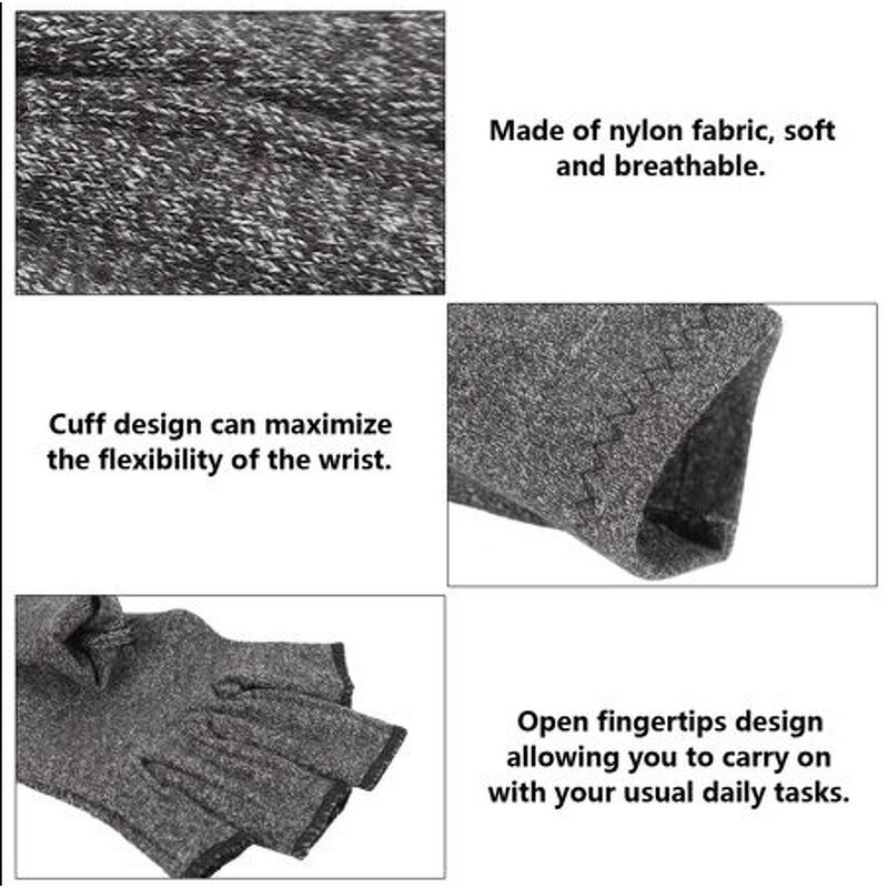 Compression Gloves Supplier - Fingerless Pressure Work for Arthritis