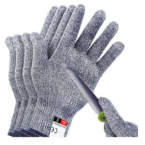 Cut Resistant Safety Gloves Factory - Level 5 for Wood Carving Meat Cutting