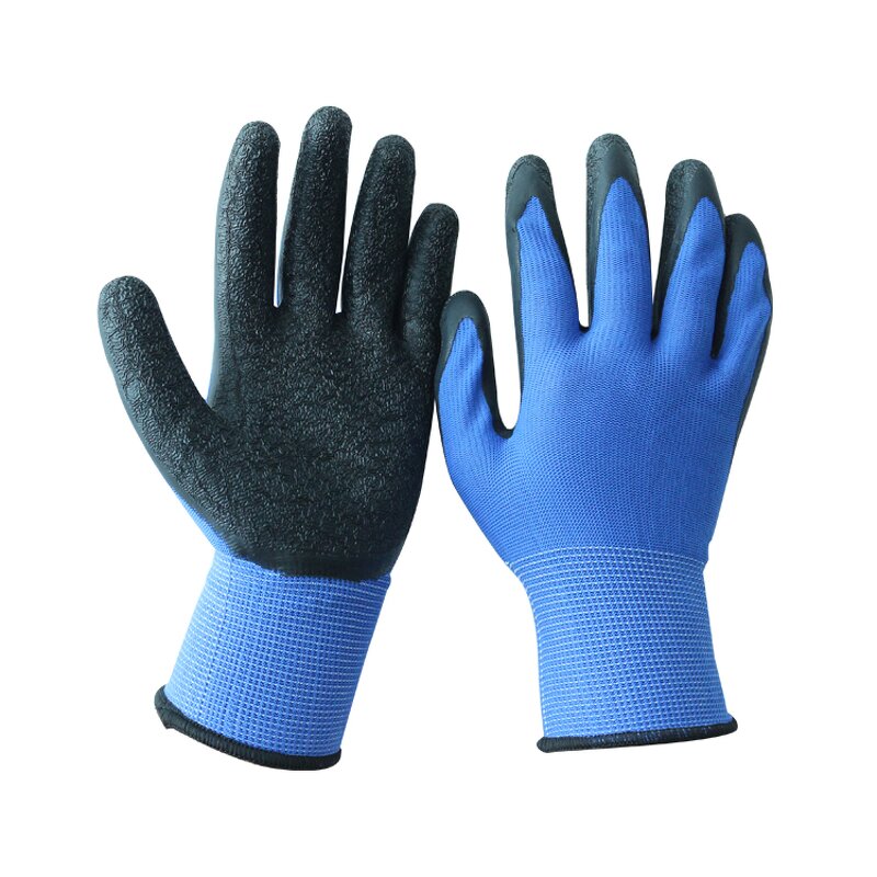 Custom Knitted Gloves Supplier - Nylon/Polyester 13 Gauge Seamless Latex Coated