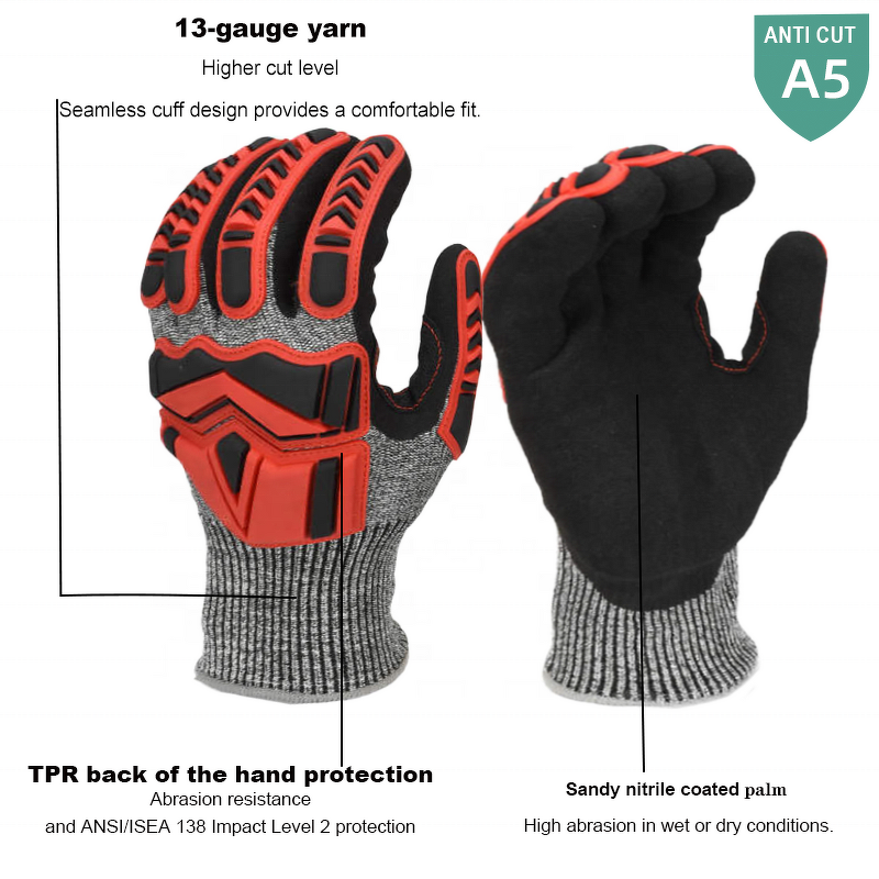 Impact Resistant Winter Gloves Factory - BSP Nitrile Waterproof Work