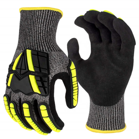 Impact Work Gloves Factory - 2024 New Level 6 Safety En388 Cut Resistant