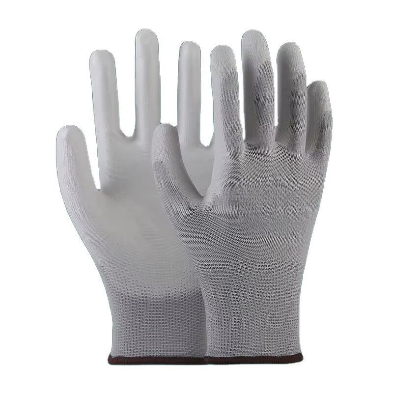 PU Palm Coated Gloves Manufacturer - Anti-static Seamless Touch Screen Construction
