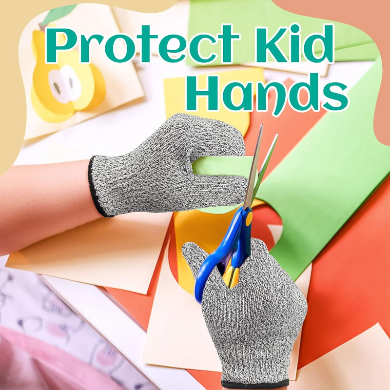 Cut Resistant Gloves for Kids Supplier - CE En388 Level 5 HPPE Small Size
