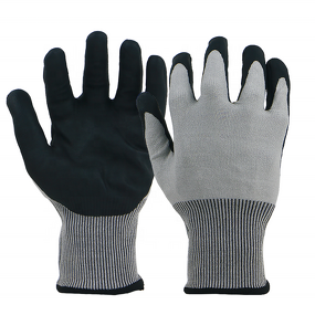 Winter Cut Proof Gloves Supplier - BSP Microfoam Nitrile Coated Level 5 Cheap