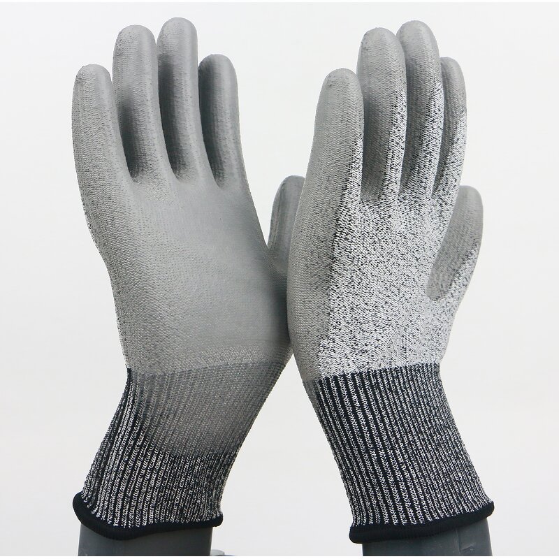 Industrial Safety Gloves Factory - BSP Gants De Travail Nivel 5 Pu Guantes