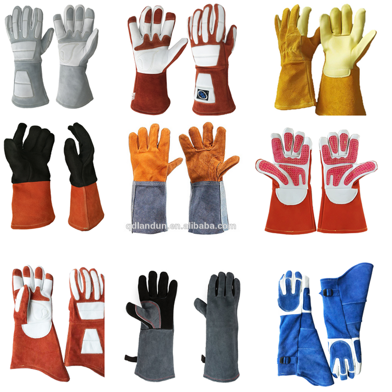 Fire Resistant Welding Gloves Manufacturer - BSP Guante De Soldador Long Cuff