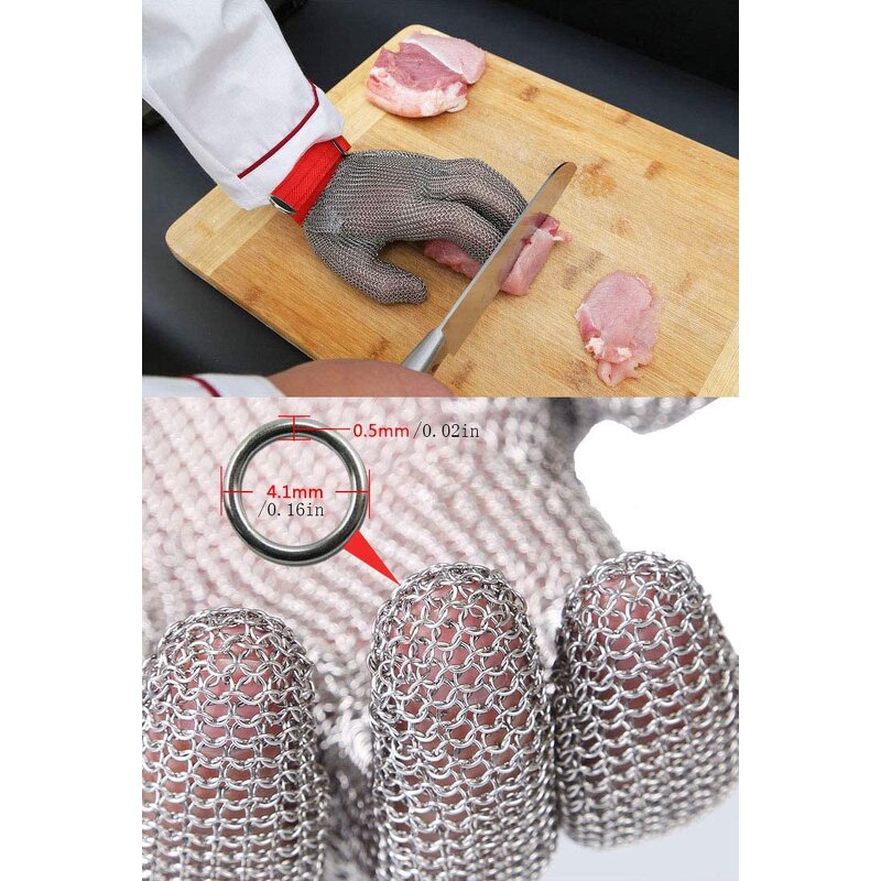 Butcher Anti Cut Gloves Factory - Direct Delivery Stainless Steel Hand Sewing