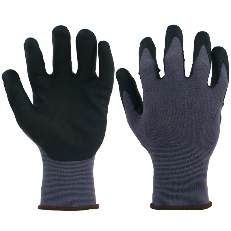 Nitrile Foam Coated Gloves Factory - Heavy Duty Protective Safety Construction