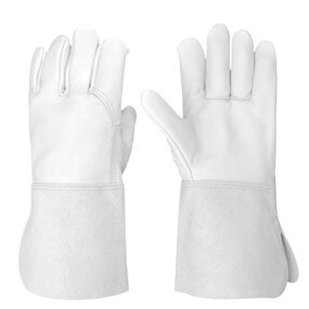 Sheepskin Welding Gloves Factory - Hot Sales Insulated Heat Proof Long Sleeves