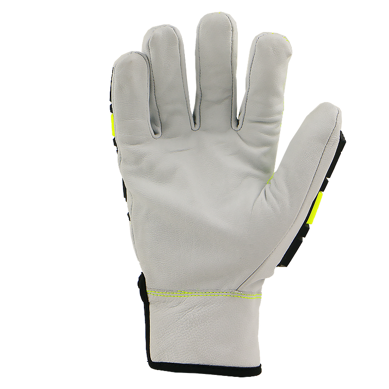 Mechanical Glove Supplier - Manufacturer Leather Palm Water Proof Tpr Impact
