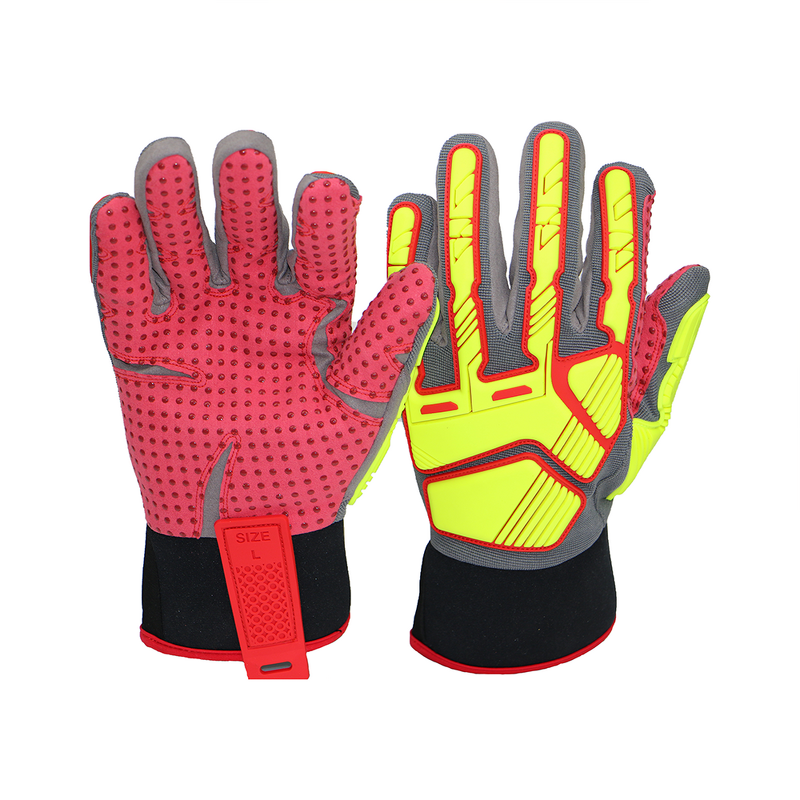 High Risk Impact Gloves Supplier - Oilfield Tpr Mechanical Work