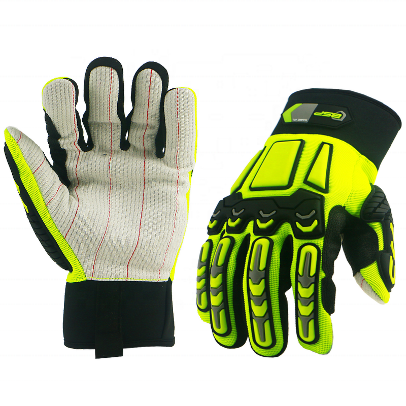 Impact-resistant Work Gloves Supplier - BSP Wholesale Construction Heavy Duty Cotton