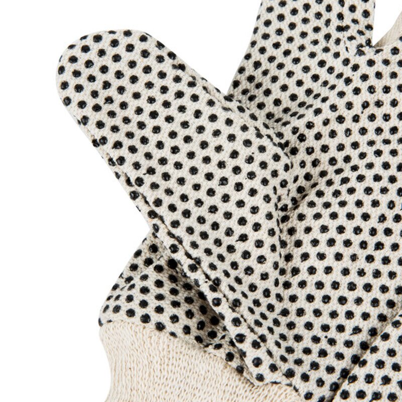 Construction Work Gloves Supplier - Drill Dot PVC Dotted Cotton Knitted