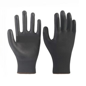 PU Palm Coated Gloves Manufacturer - Anti-static Seamless Touch Screen Construction