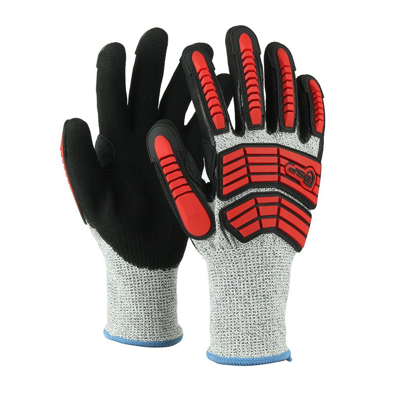Safety Mechanic Gloves Manufacturer - Wholesale Level 5 Anti Cut Nitrile Coated