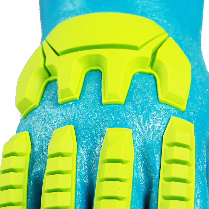 Waterproof PVC Work Gloves Manufacturer - BSP Custom Long Sleeve Impact Vinyl