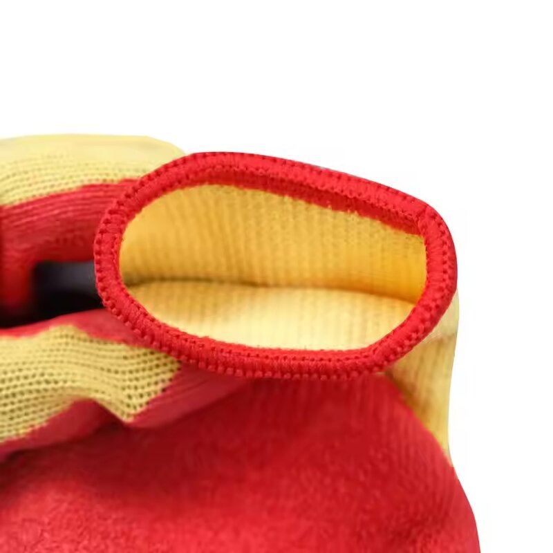 Knitted Working Gloves Manufacturer - Hot Selling An-slip Latex Safety Industry