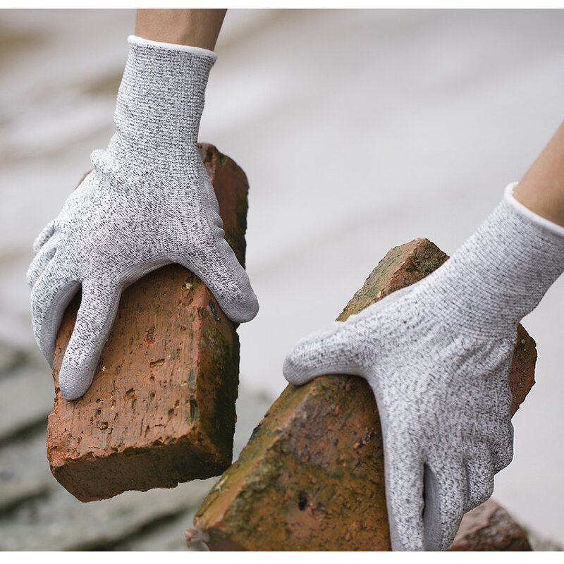 Industrial Cut Resistant Gloves Manufacturer - Professional Pu Coated Hppe Level 5