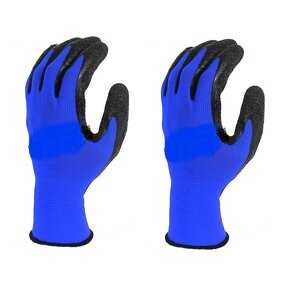 Anti-slip Work Gloves Manufacturer - Wrinkle Latex Coated Construction Moving