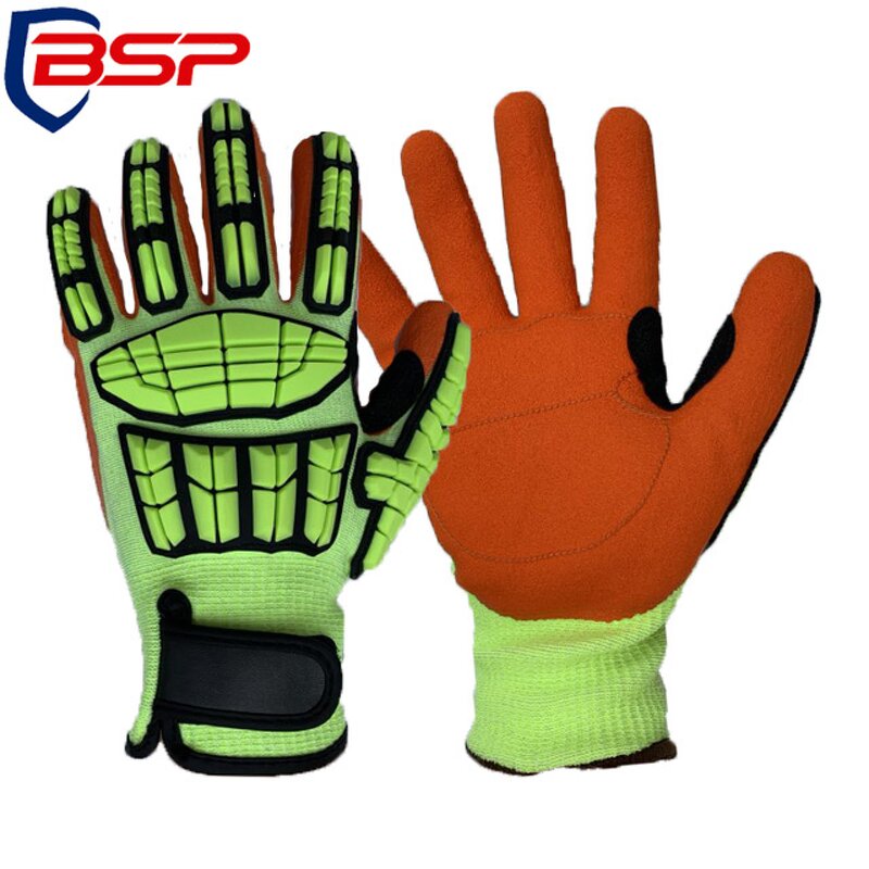 Impact Safety Gloves Supplier - High Quality Custom Nitrile Coated Level 5