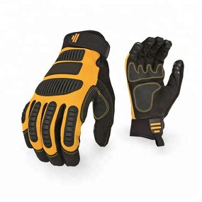 Mechanic Working Gloves Supplier - Impact Heavy Duty Car Hand Protection Tactical